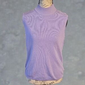 Investments Light Purple Sleeveless Tank Top‎